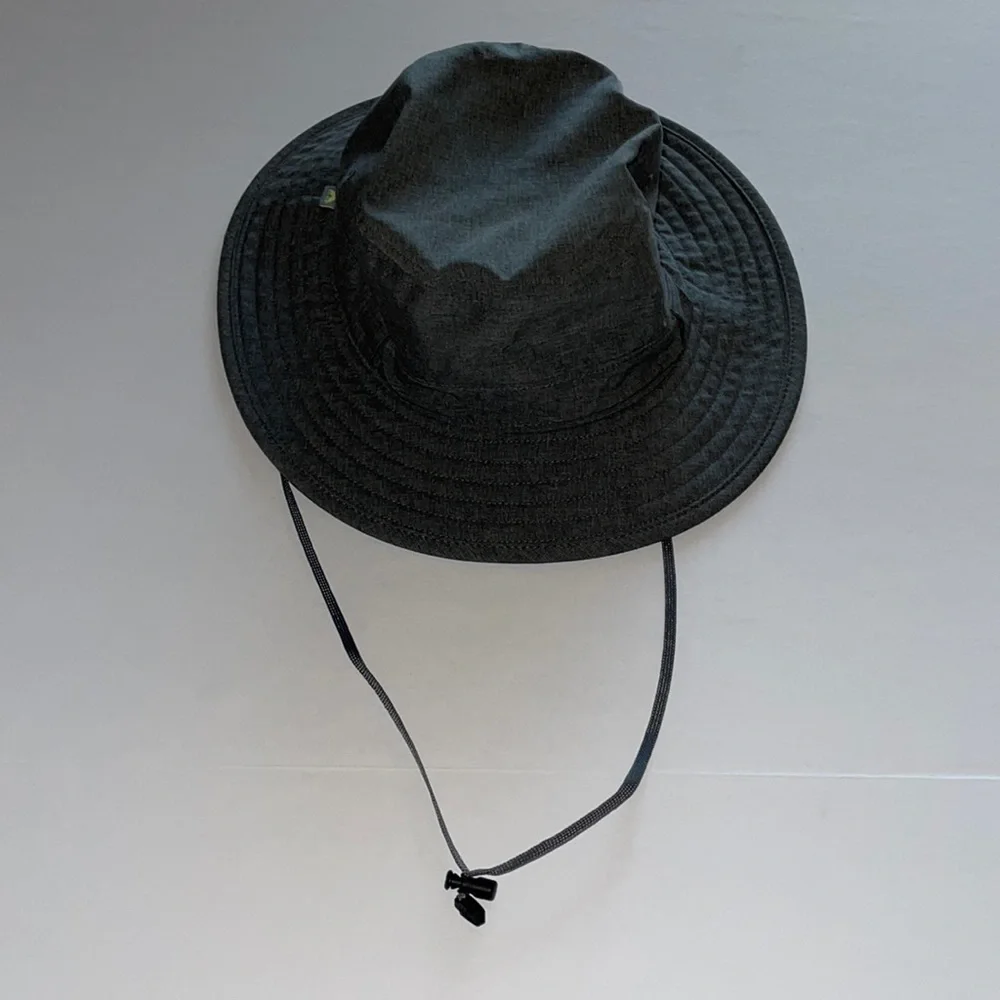 Solar Escape Gray Outdoor Hiking/Walking Drawstring Hat